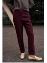 Moodo Sima nadrág bordó Moodo