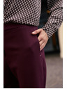 Moodo Sima nadrág bordó Moodo