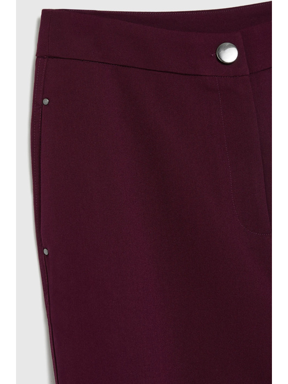 Moodo Sima nadrág bordó Moodo