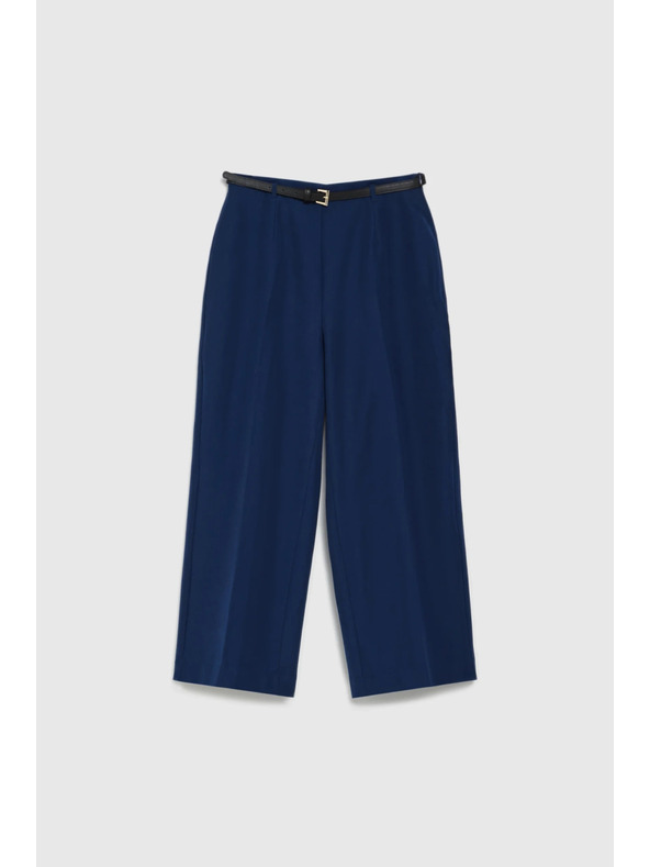 Moodo Sötétkék nadrág övvel Moodo