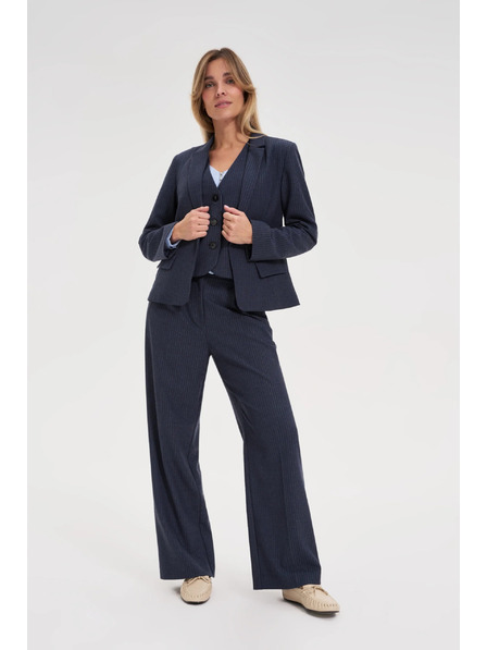 Moodo Sötétkék csíkos nadrág Moodo