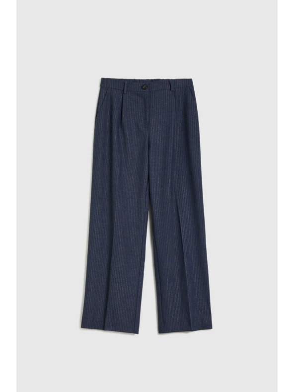 Moodo Sötétkék csíkos nadrág Moodo