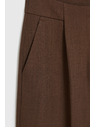 Moodo Barna bő szárú nadrág Moodo