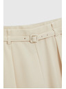 Moodo Bézs nadrág övvel Moodo