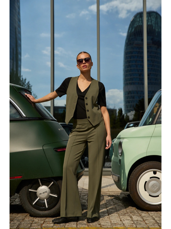 Moodo Sima nadrág olíva Moodo