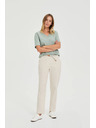 Moodo Bézs pamut nadrág Moodo