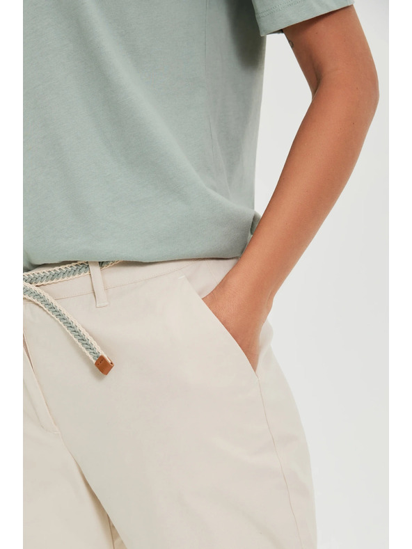 Moodo Bézs pamut nadrág Moodo
