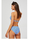 Moodo Fürdőruha alsó csíkos kék Moodo