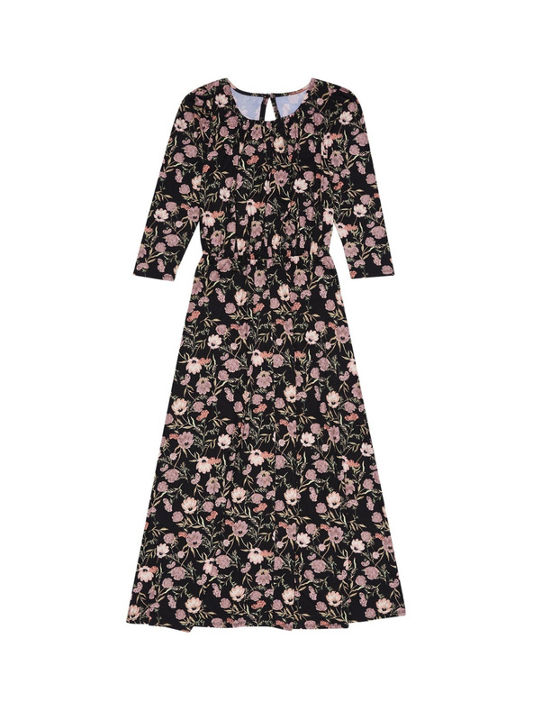 Moodo Virág nyomott mintás ruha Moodo