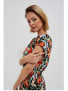 Moodo Virág nyomott mintás ruha Moodo