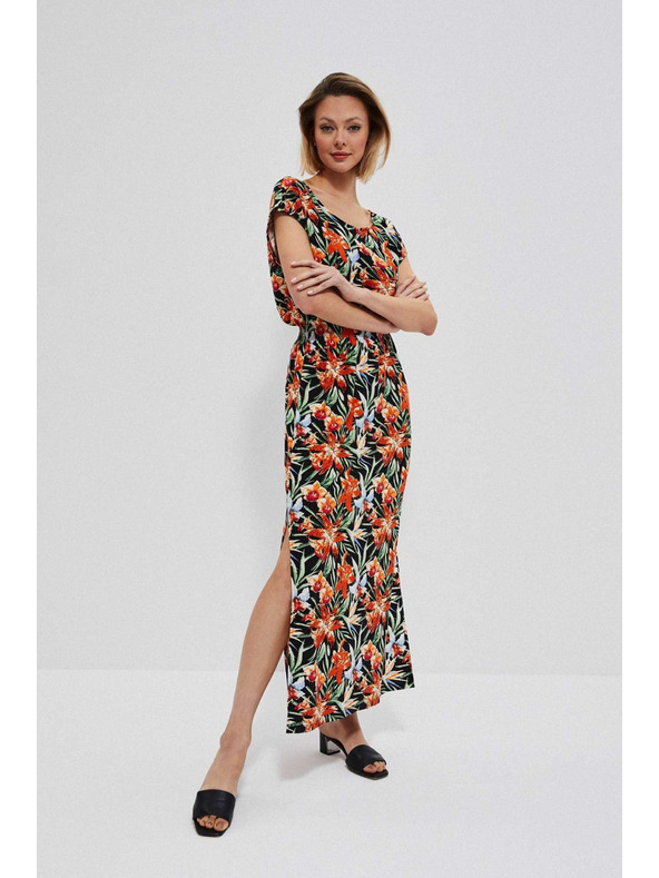 Moodo Virág nyomott mintás ruha Moodo