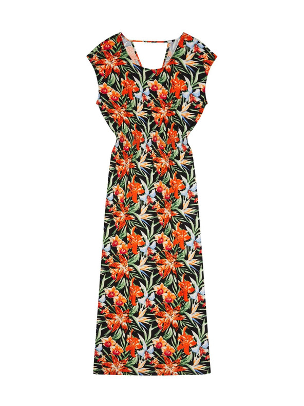 Moodo Virág nyomott mintás ruha Moodo