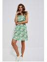 Moodo Malachit viszkóz mintás ruha Moodo