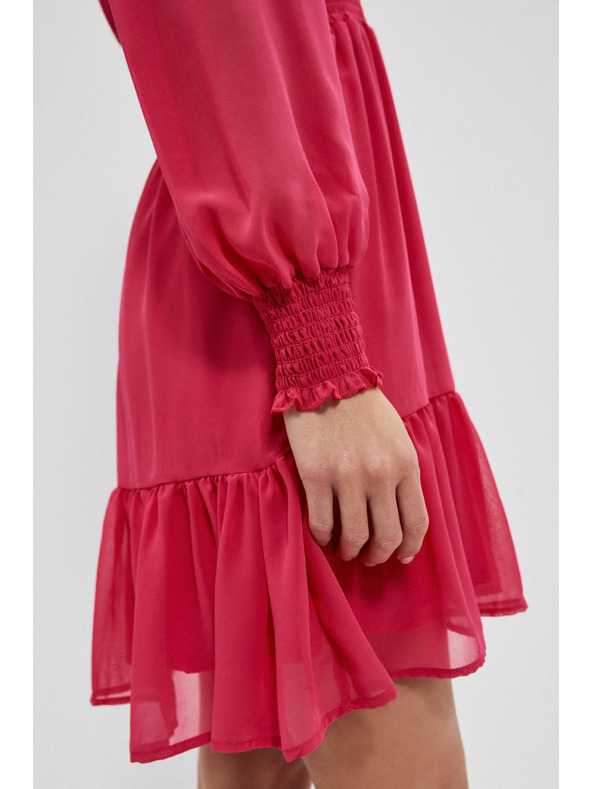 Moodo Fodros ruha felfújt ujjakkal Moodo