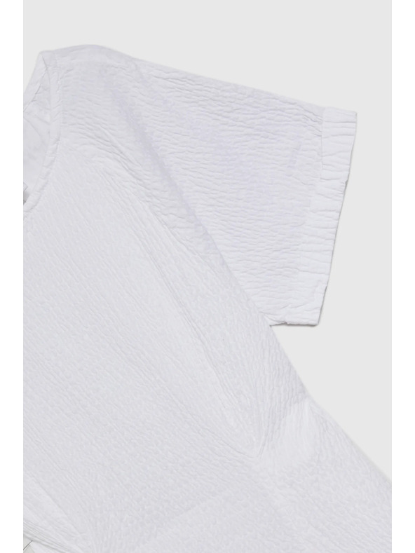 Moodo Fehér pamut ruha nyitott háttal Moodo