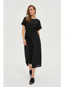 Moodo Fekete viszkóz ruha Moodo