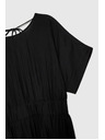 Moodo Fekete viszkóz ruha Moodo