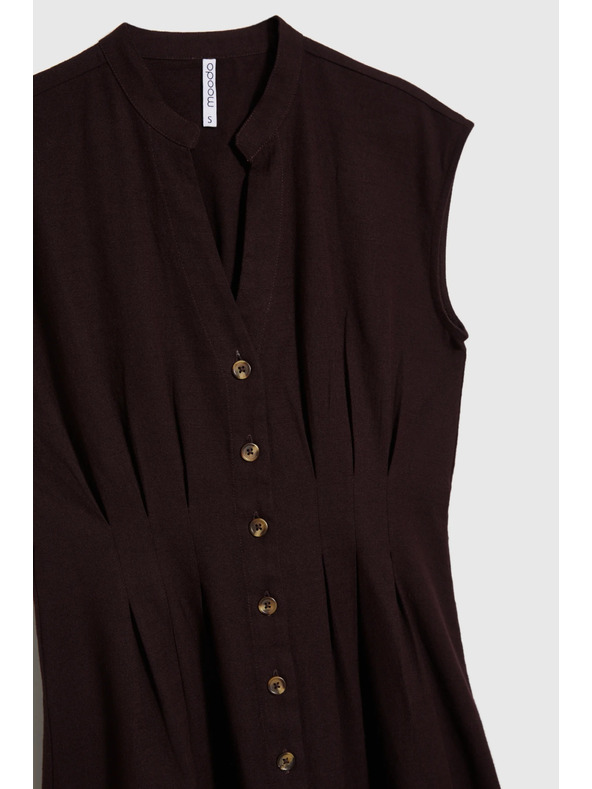 Moodo Szabott midi ruha Moodo