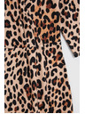Moodo Bézs ruha leopárd mintával Moodo