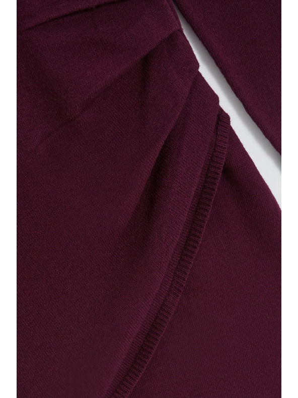 Moodo Kötött burgundi ruha Moodo