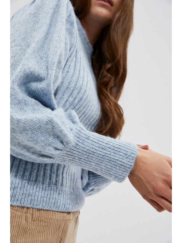 Moodo Moodo felfújt ujjú pulóver