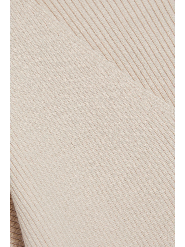 Moodo Bézs 3/4-es ujjú pulóver Moodo