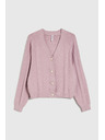 Moodo Rózsaszín kardigán Moodo