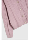 Moodo Rózsaszín kardigán Moodo