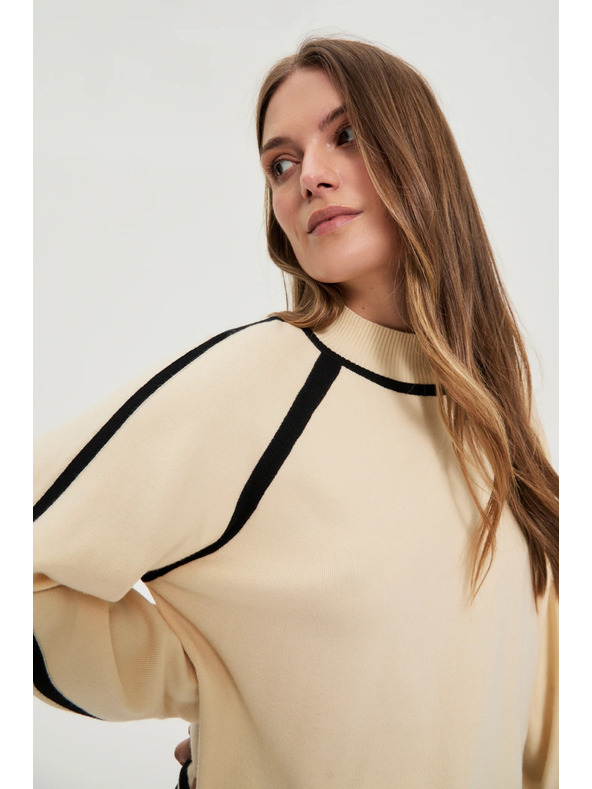 Moodo Bézs Moodo félgarbó