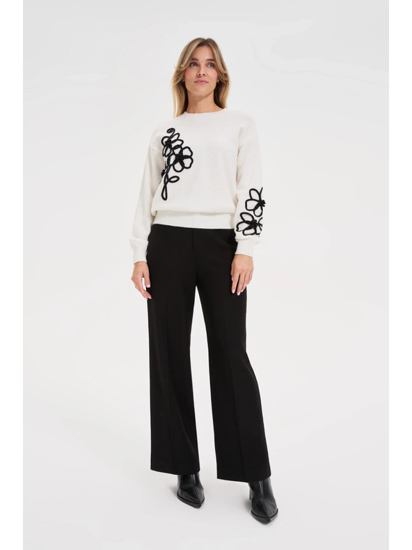 Moodo Fehér Moodo pulóver alkalmazással