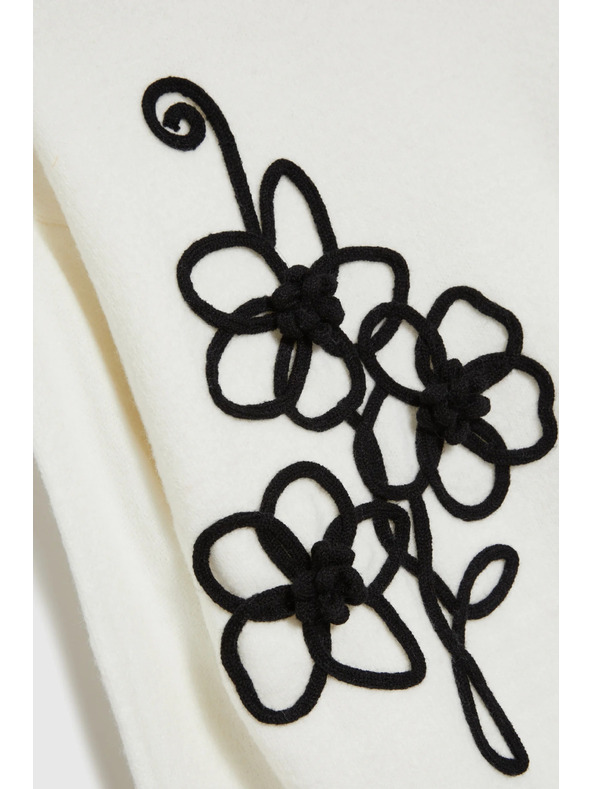 Moodo Fehér Moodo pulóver alkalmazással