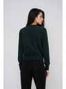 Moodo Sötétzöld kardigán Moodo