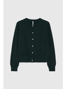 Moodo Sötétzöld kardigán Moodo