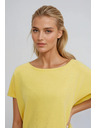 Moodo Vékony sárga pulóver Moodo