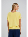 Moodo Vékony sárga pulóver Moodo