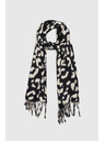 Moodo Krém leopárd mintás sál Moodo