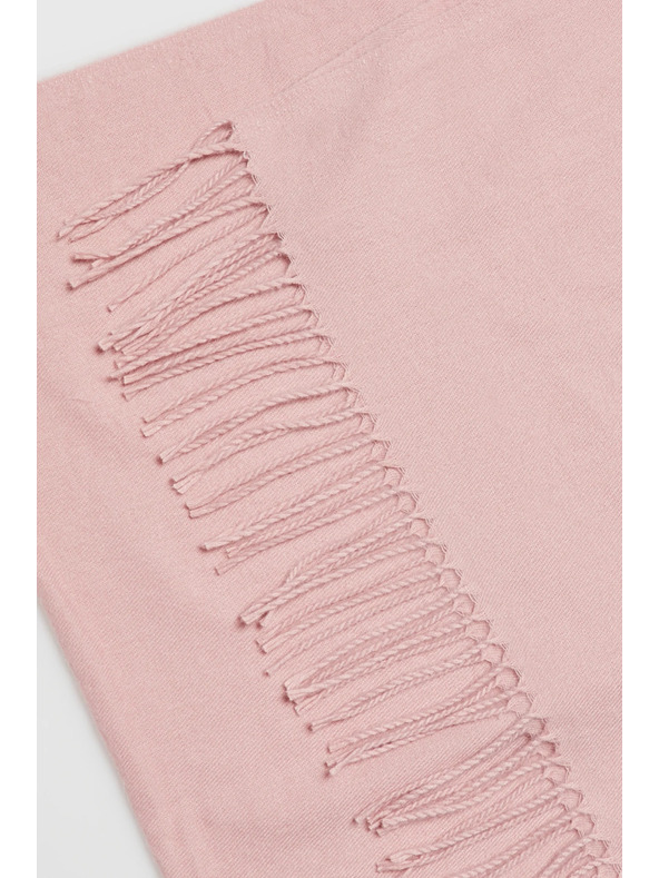 Moodo Rózsaszín rojtos sál Moodo