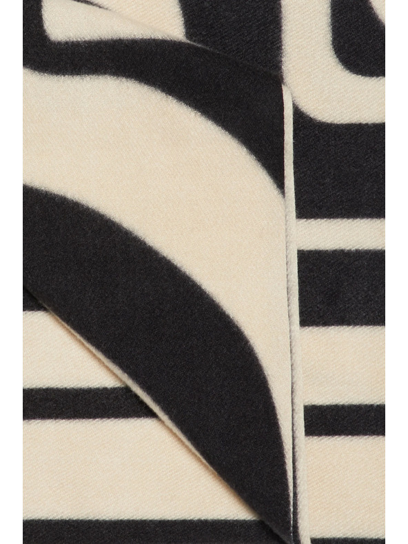 Moodo Geometriai mintás bézs sál Moodo