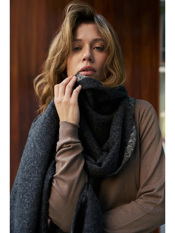 Moodo Sima sötétszürke sál Moodo