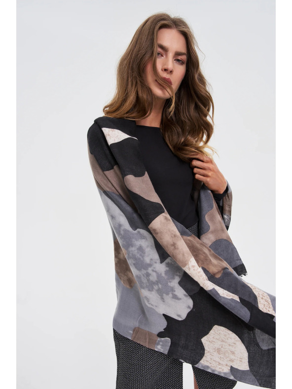 Moodo Mintás szürke sál Moodo