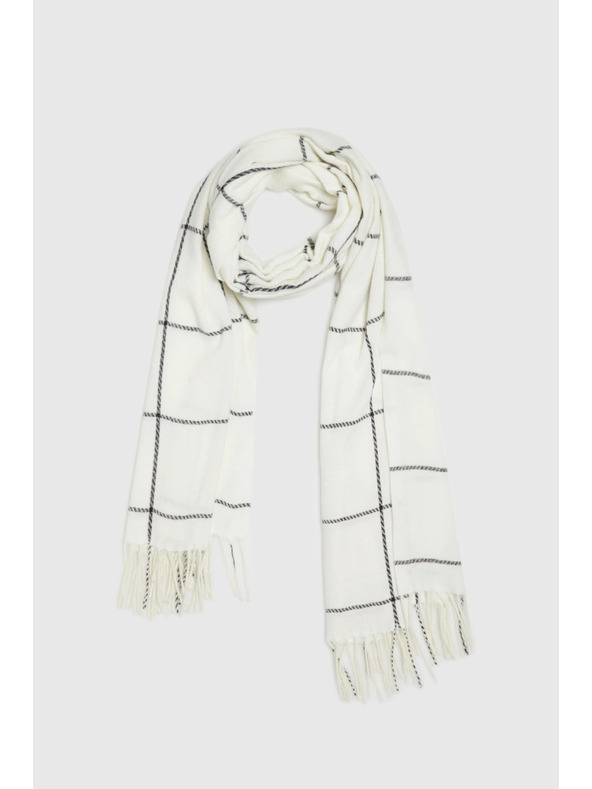 Moodo Fehér kockás sál Moodo