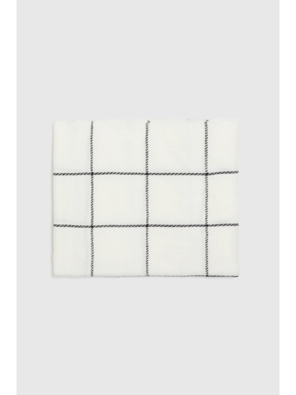 Moodo Fehér kockás sál Moodo