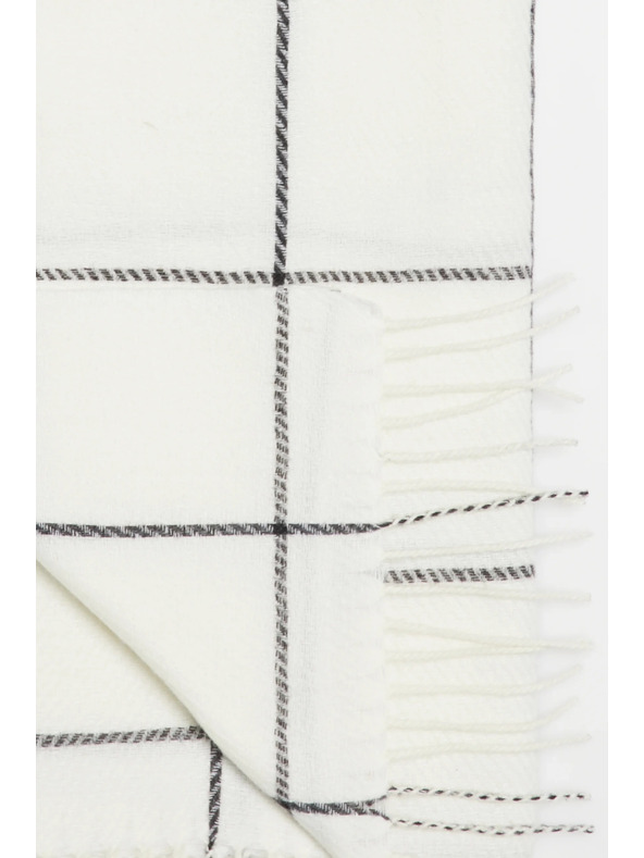 Moodo Fehér kockás sál Moodo