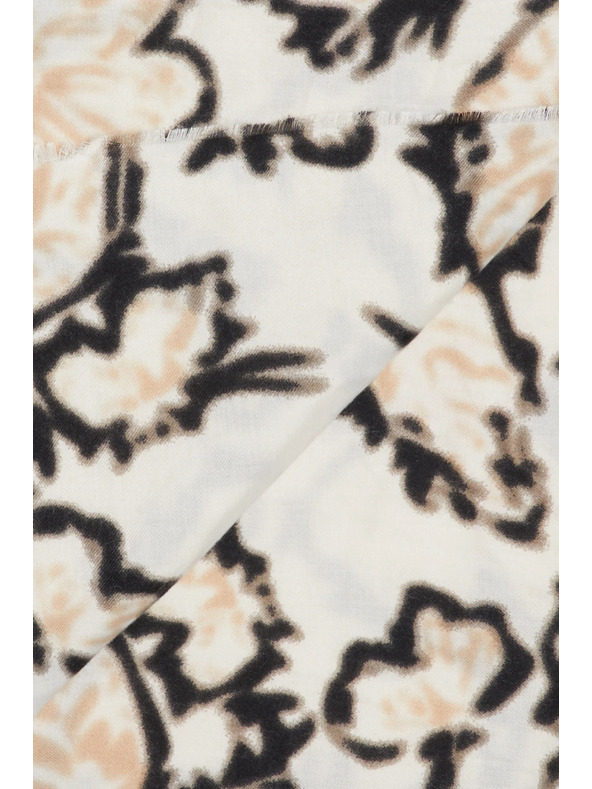 Moodo Bézs mintás kendő Moodo