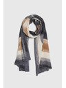 Moodo Sötétszürke mintás sál Moodo