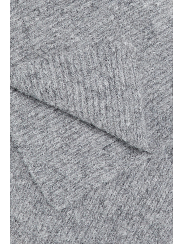 Moodo Szürke gyapjú keverék sál Moodo