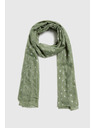 Moodo Olívzöld nyomott sál Moodo