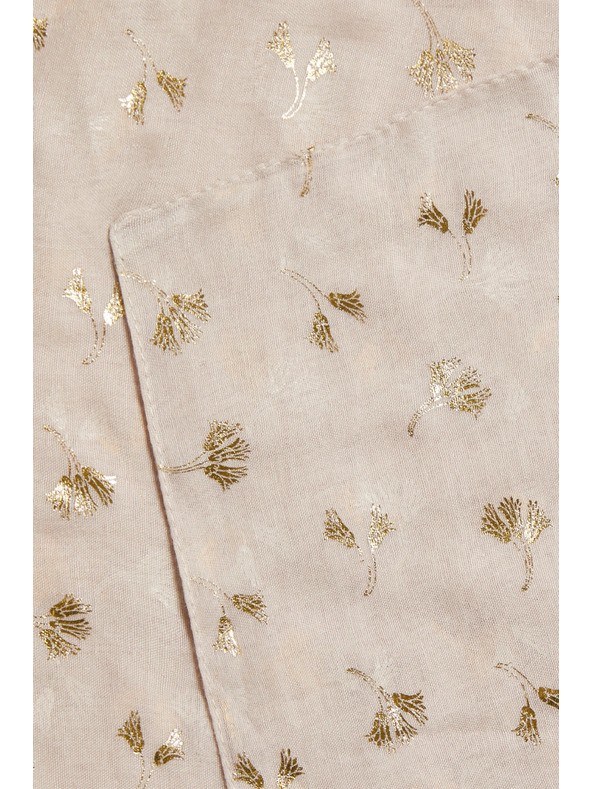 Moodo Bézs nyomott sál Moodo