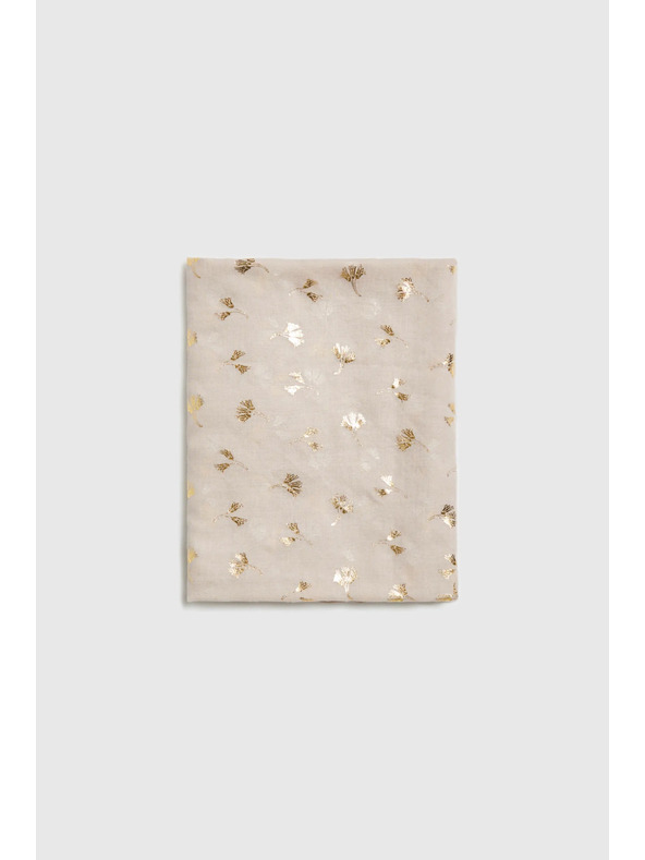 Moodo Bézs nyomott sál Moodo