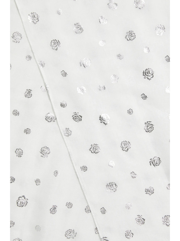 Moodo Fehér nyomott sál Moodo